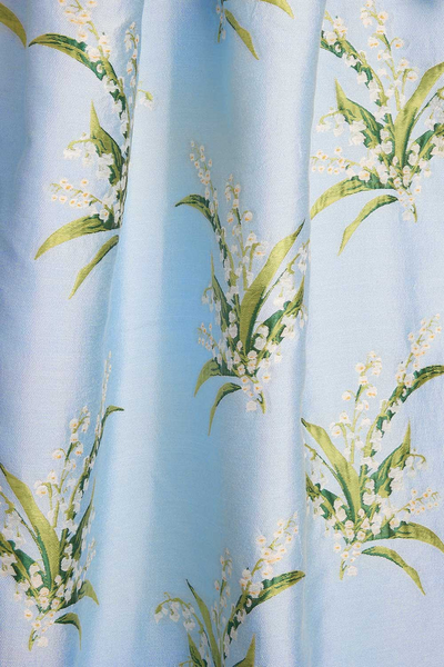 LulaKate Lily of the Valley Jacquard Swatch | Bella Bridesmaids