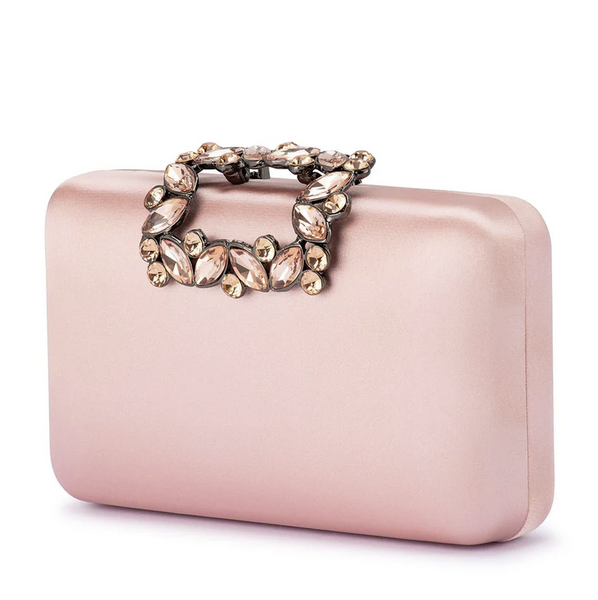 Olga Berg Margalit Crystal Lock Clutch | Bella Bridesmaids