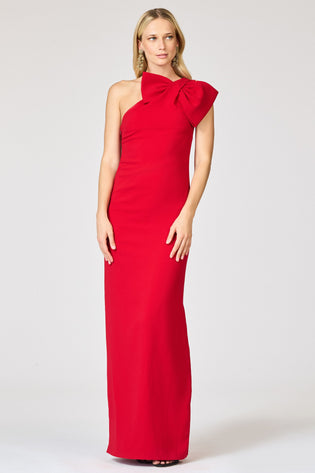 Sachin & Babi Cosette Gown in Cardinal