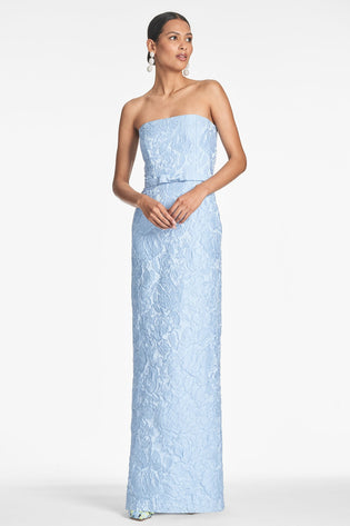 Sachin & Babi Sophia Gown in Ice Blue