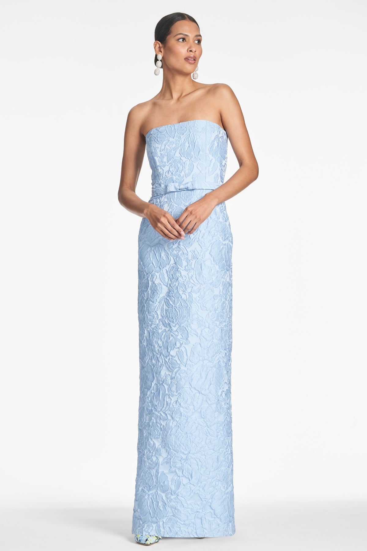 Sachin & Babi Sophia Gown - Ice Blue