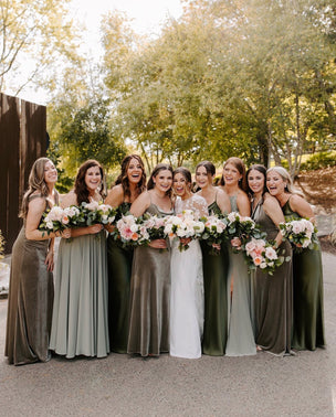 Bella Bridesmaids: Bridal Party Dresses + Gowns