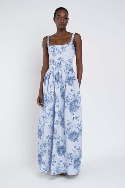 Jenny Yoo Bridesmaid Dress Shelby Print Peony Garden Whisper Multi