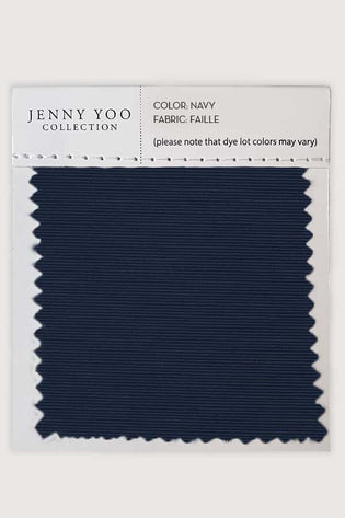Jenny Yoo Luxe Faille Swatch Card