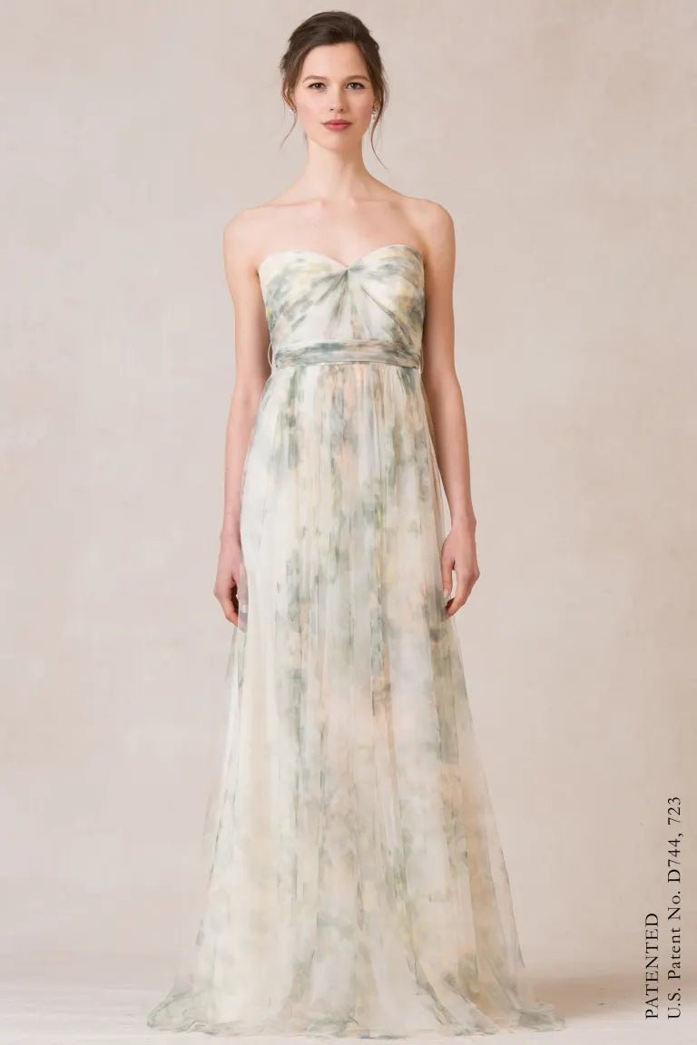 Jenny Yoo Convertible Bridesmaid Dress Annabelle Print Bella Bridesmaids