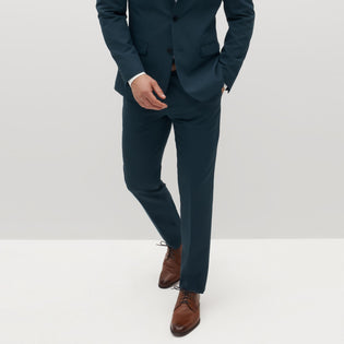 Men's Teal Suit Pants