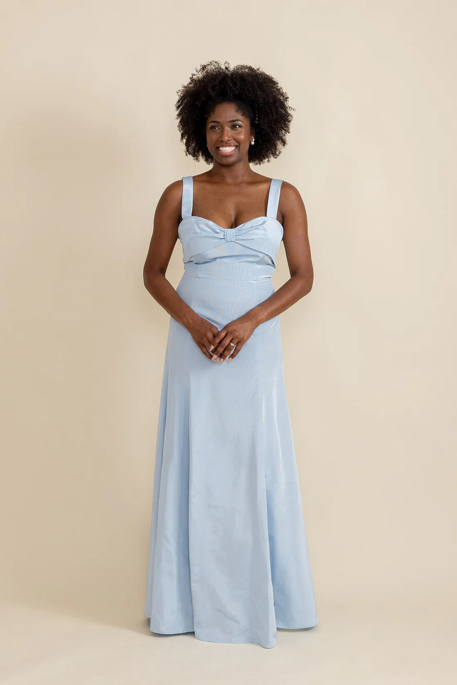 Grace Bodice with Trumpet Skirt in Shantung | Bella Bridesmaids Grace Bodice with Trumpet Skirt in Shantung | Bella Bridesmaids