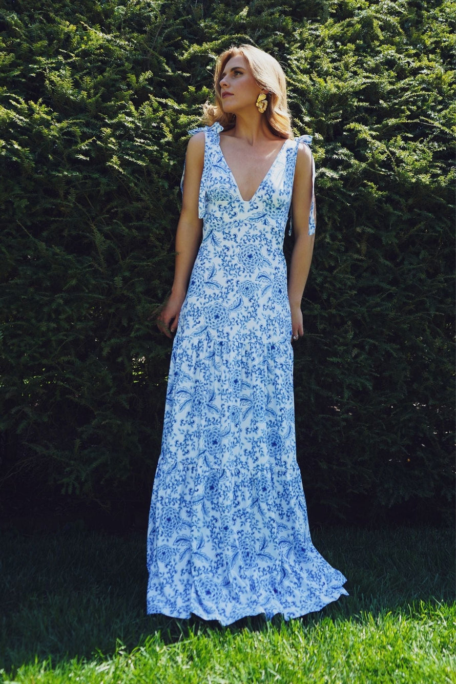 Clementine Dress in Zinnia Love Clementine Dress in Zinnia Love