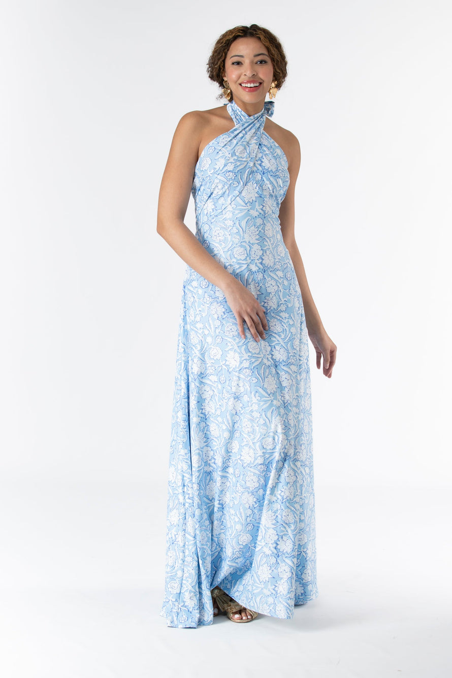 Fallon Dress in Ocean Mist Fallon Dress in Ocean Mist