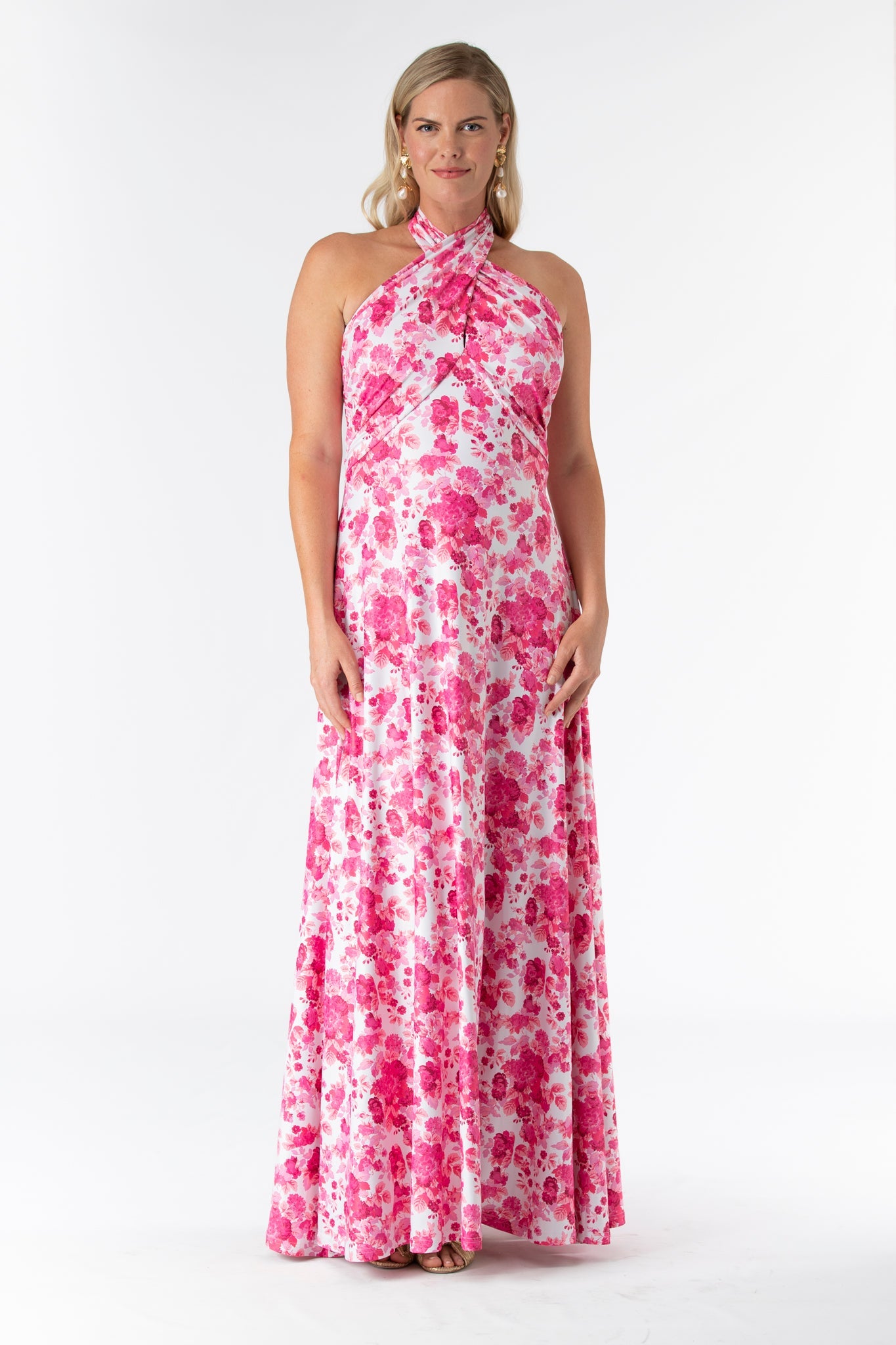 Fallon Dress in Raspberry Chateau Fallon Dress in Raspberry Chateau