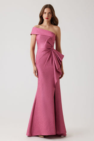 Teri Jon Dress 257024 in Rose Pink