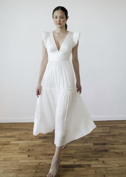 Jenny Yoo Little White Dress Vienna | Bella Bridesmaids