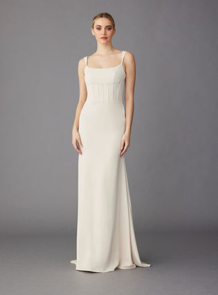 Lazaro Bridesmaid Dress Abby 32323