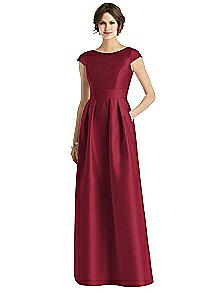 Alfred sung burgundy clearance dress