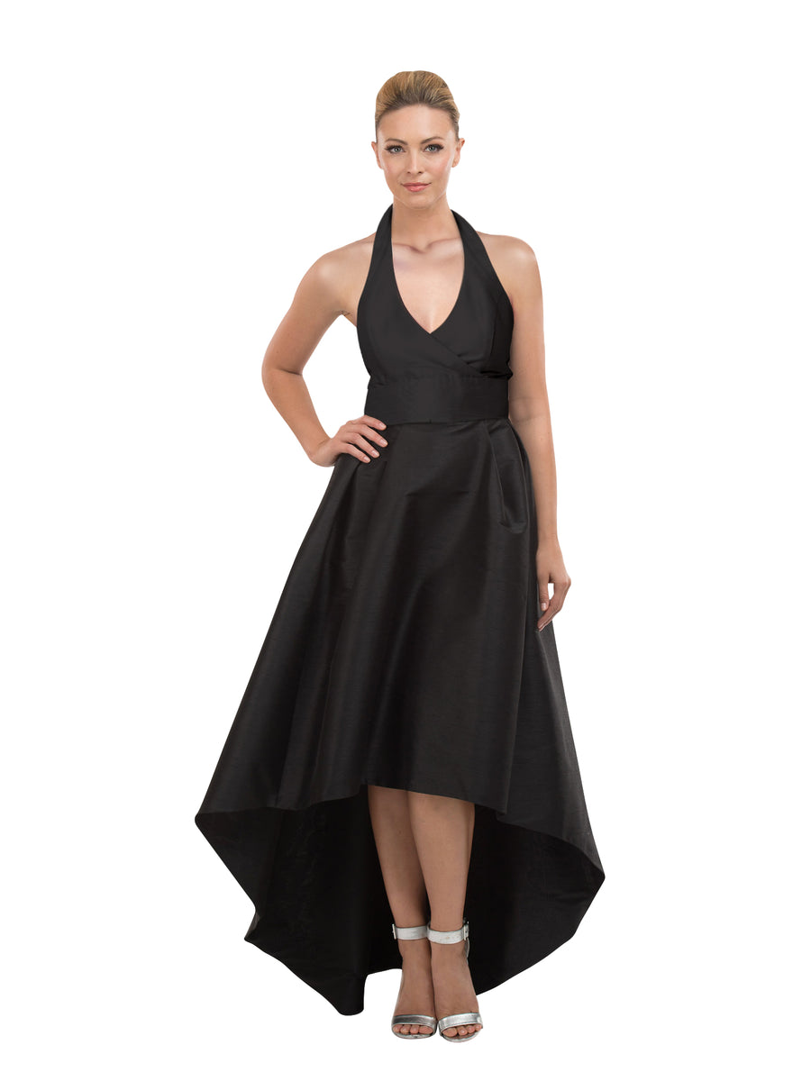 Carter Bodice With Archer High Low Skirt in Shantung & Bella Bridesmaids