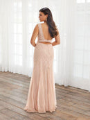 Adrianna Papell Platinum Bridesmaid Dress 40392