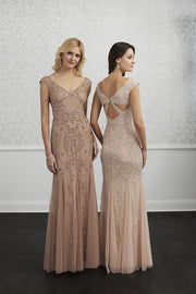Adrianna Papell Platinum Bridesmaids Dress 40488