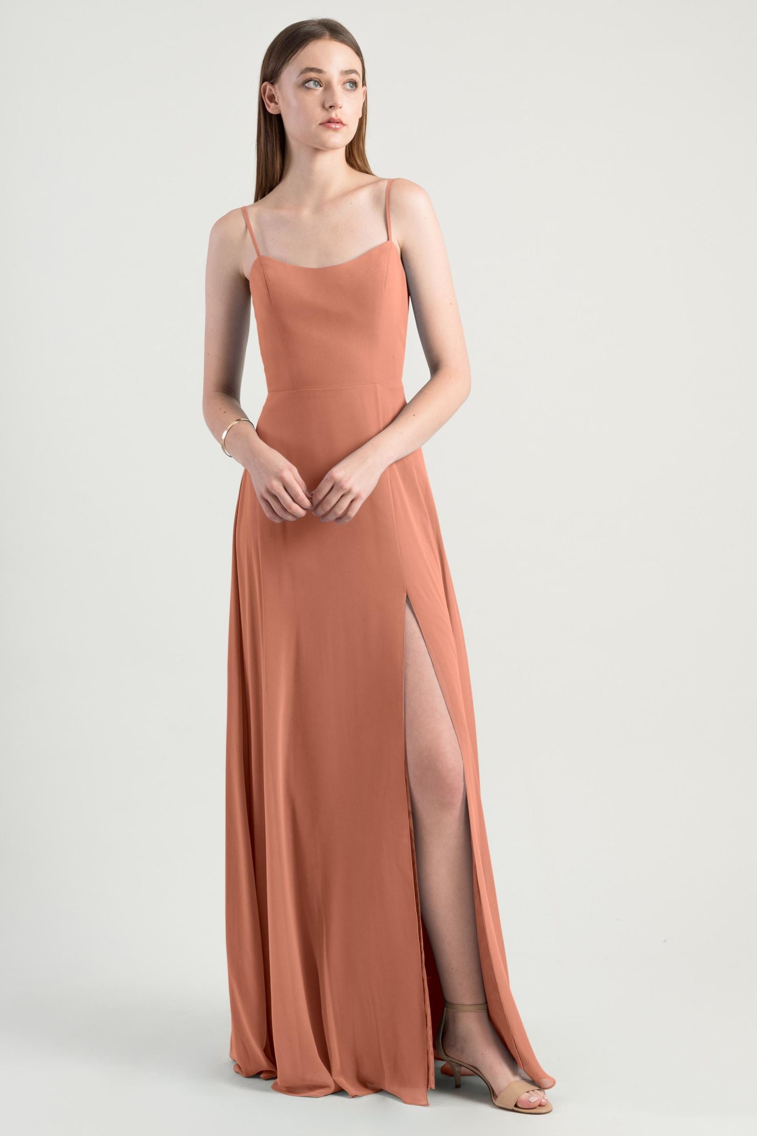 Jenny Yoo Long Bridesmaid Dress Kiara Bella Bridesmaids