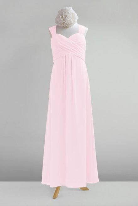Petal pink sales junior bridesmaid dresses