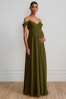 Jenny Yoo Bridesmaid Dress Priya Maternity Loden