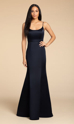 Hayley Paige Occasions Long Bridesmaid Dress - 5915 front