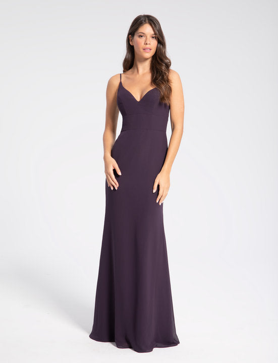 Hayley paige shop crepe bridesmaid dresses