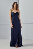 amsale chloe bridesmaid dress Amsale Long Bridesmaid Dress Chloe Amethyst