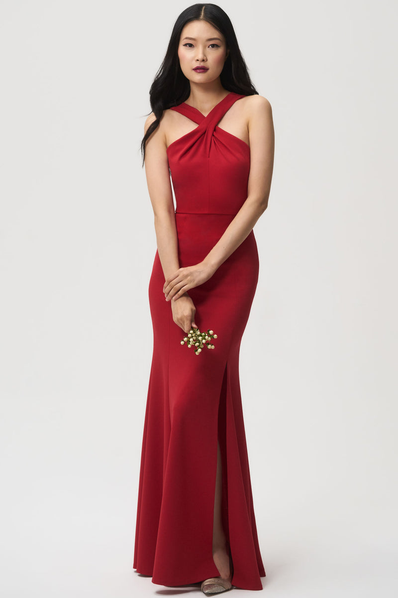Jenny Yoo Long Bridesmaid Dress Kayleigh & Bella Bridesmaids