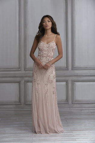 Adrianna Papell Platinum Bridesmaid Dress Style 40121